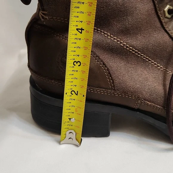 Timberland Genuine Leather Canvas Lace-up boots (w size 8.5) - Picture 15 of 16